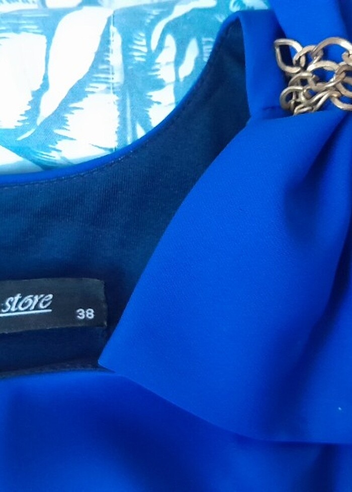 Mavi elbise - Görsel 2