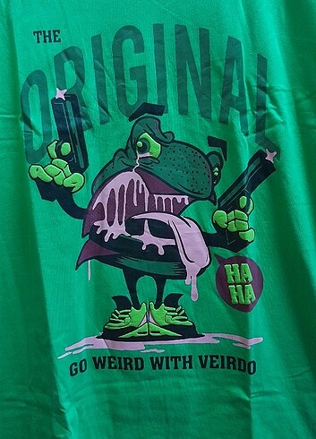 Kaliteli baskılı T-shirt  - Görsel 2