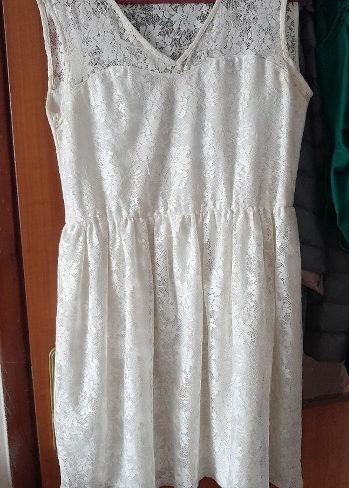 BEYAZ ELBISE DEFACTO - Görsel 2