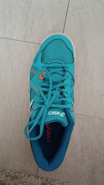 39,5 Beden mavi Renk Asics koşu ayakkabısı, voleybol ayakkabısı