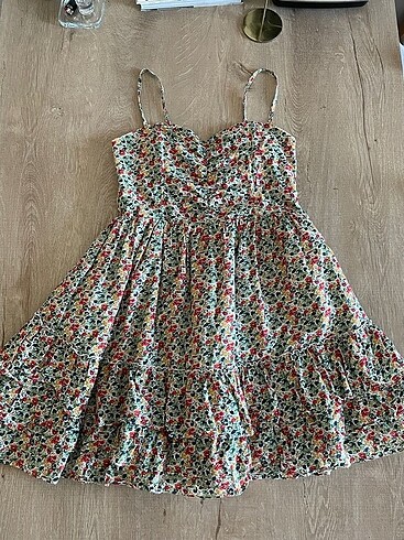 Vintage Çiçekli Elbise