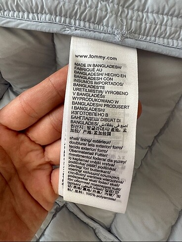m Beden Tommy Hilfiger kadın mont