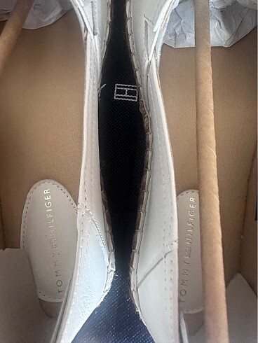 38 Beden beyaz Renk Tommy Hilfiger kadın espadril