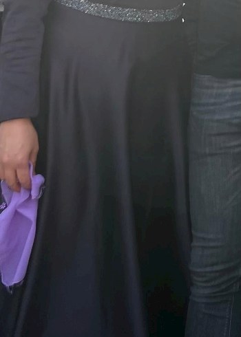 Uzun Mor Gotik Düğün Elbisesi - Görsel 2