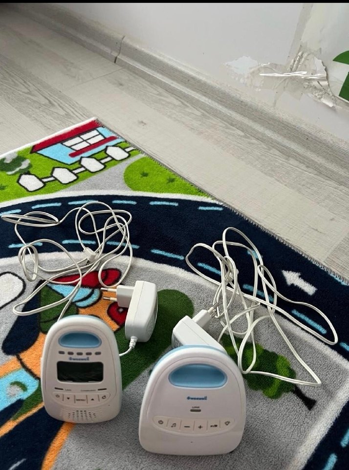 Weewell Bebek Telsizi Beyaz Gri - Görsel 3