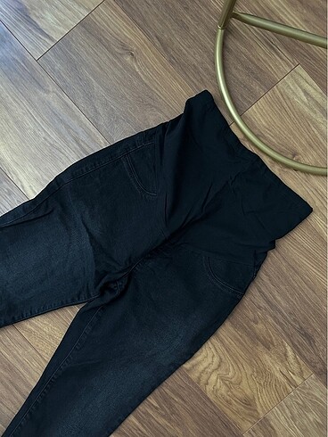 Mango Hamile Pantolonu Siyah Jean