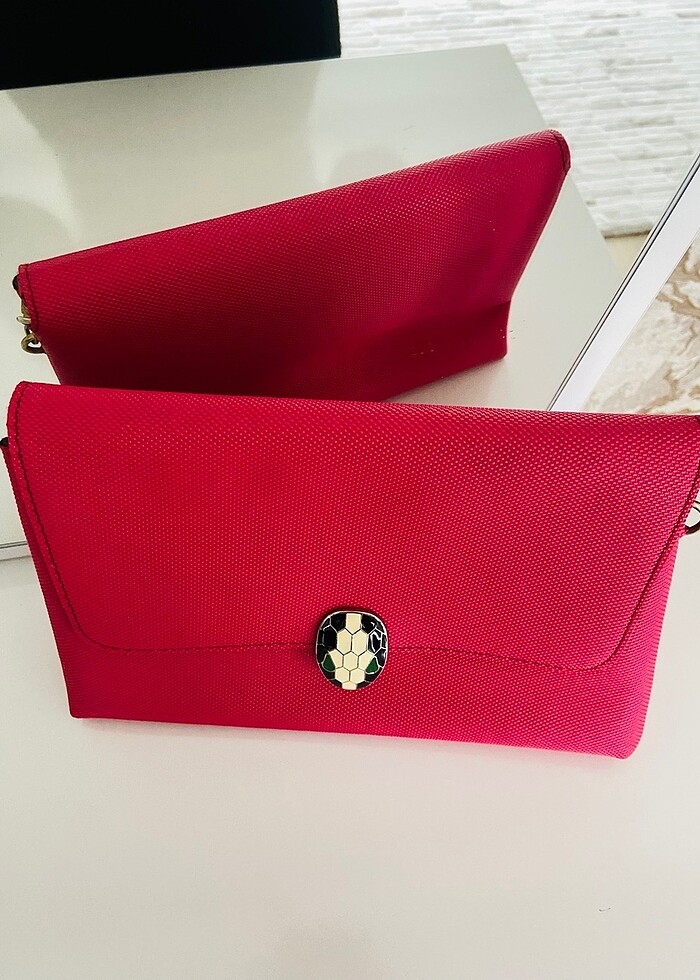 Fuşya çanta - Görsel 2