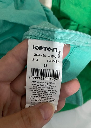 Yeşil Mini Crop Top - Görsel 6