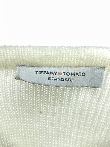universal Beden beyaz Renk Tiffany Tomato Hırka %70 İndirimli.