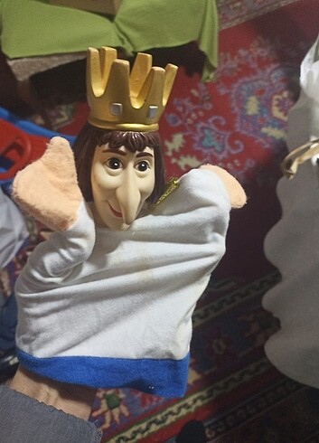 Oyuncak el  masal kahramanlari kuklalar çok eğlenceli  - Görsel 2