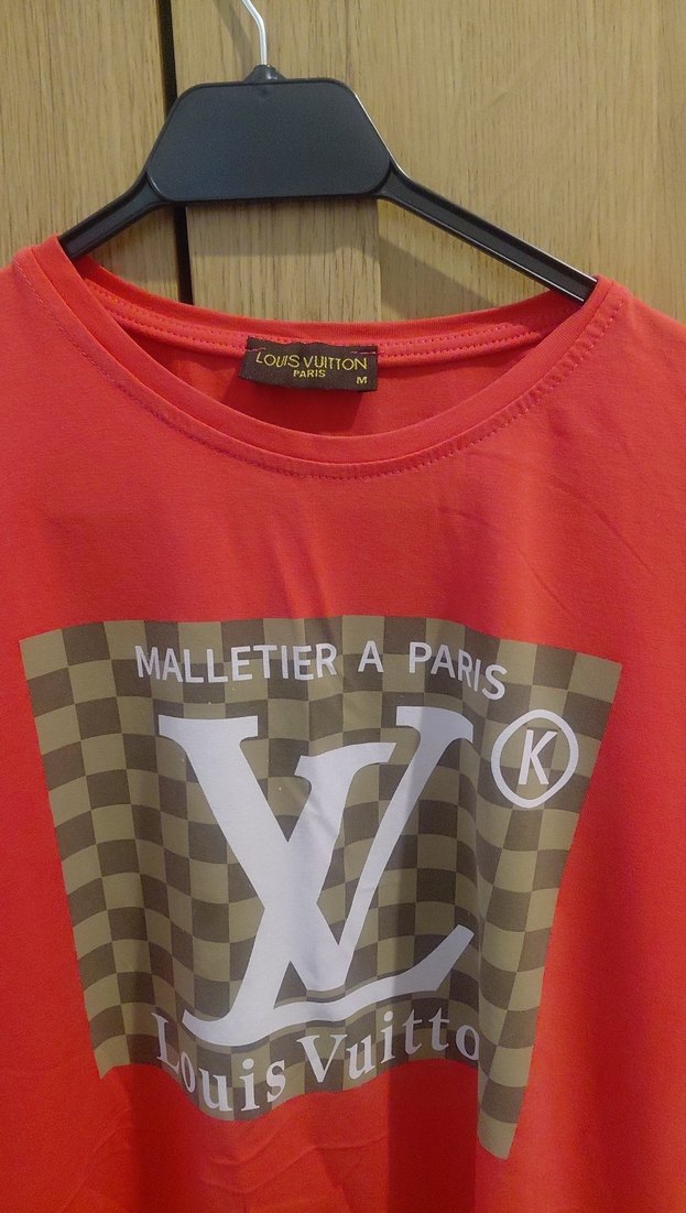 Pembe Baskılı Oversize Erkek Tişört - Görsel 2