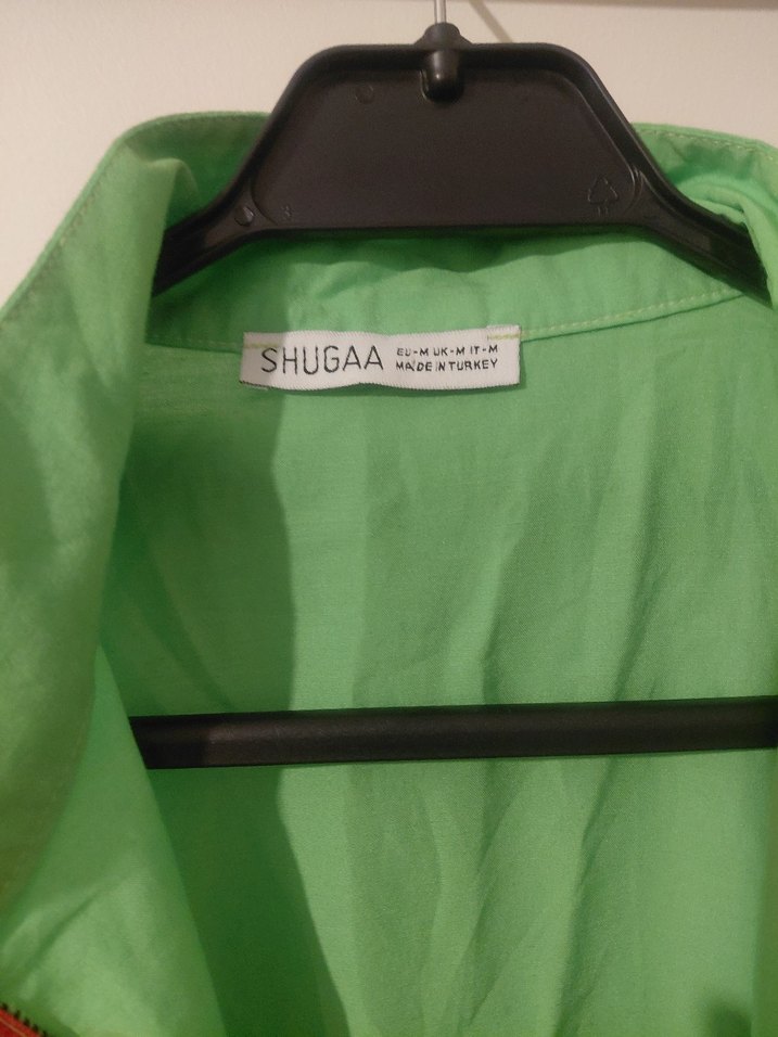 Renkli Avant-Garde Uzun bol kesm Ceketi - Görsel 4