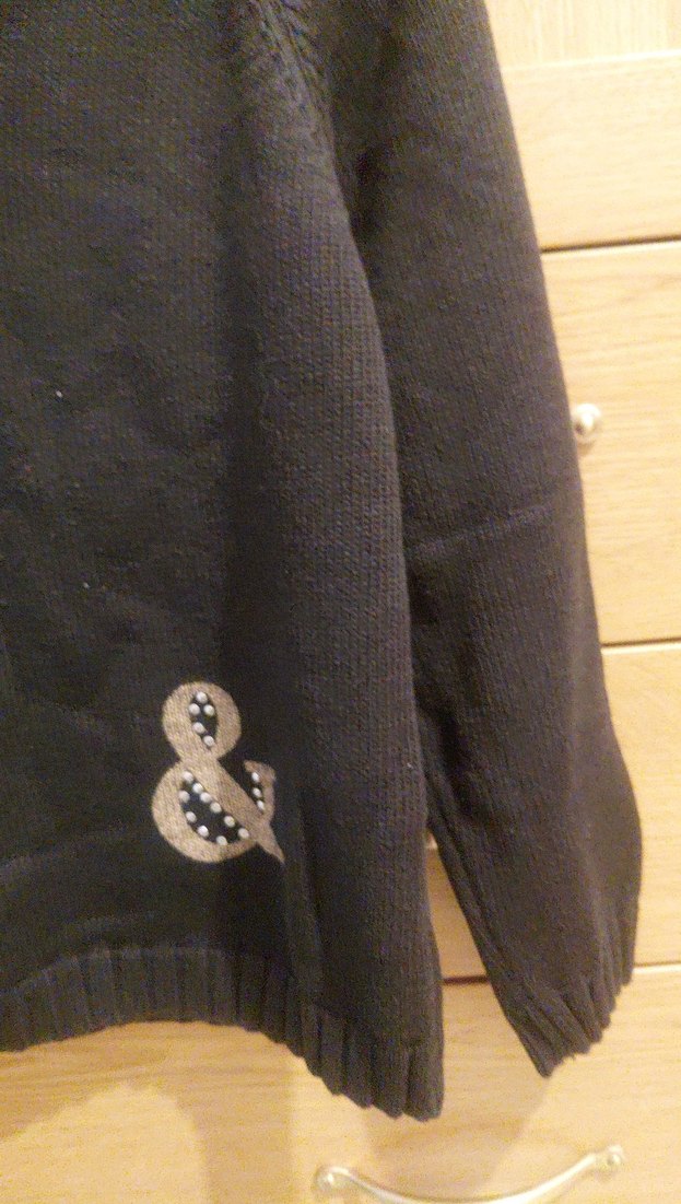 Gri Erkek Çocuk Triko Kazak & Detaylı - Görsel 3