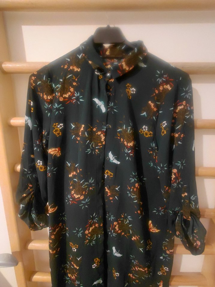 Bohem Çok Renkli Uzun Kollu Tunik - Görsel 2