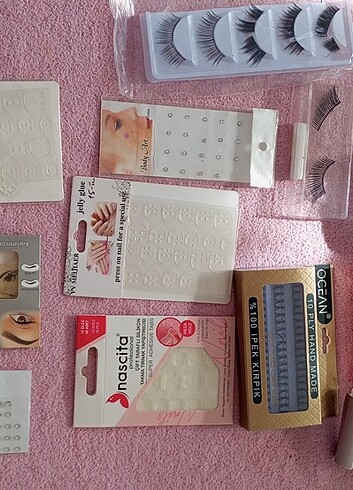 Takma kirpik takma tırnak  - Görsel 2
