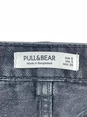 s Beden siyah Renk Pull and Bear Mini Etek %70 İndirimli.