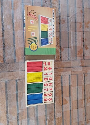 Matematik Çalışma Çubukları 