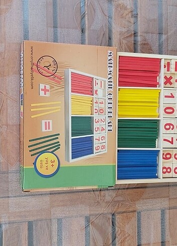 Beden Renk Matematik Çalışma Çubukları