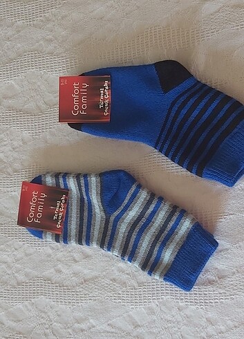 ÇOCUK TERMAL ÇORAP 2 adet - Görsel 3