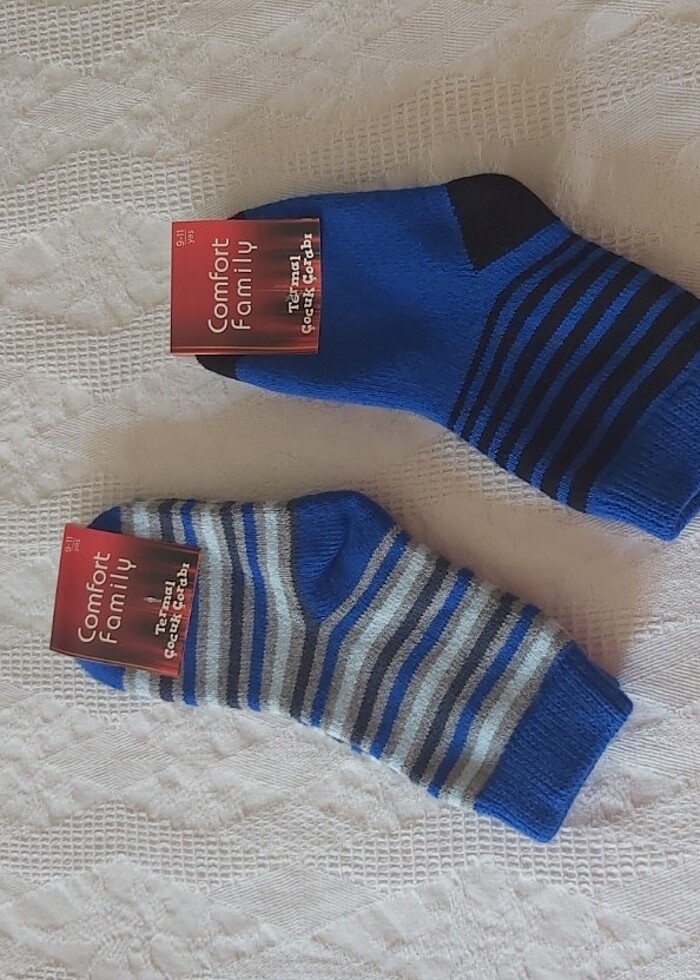 ÇOCUK TERMAL ÇORAP 2 adet - Görsel 3