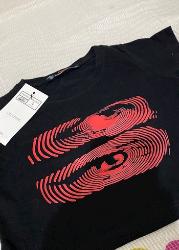 Siyah baskılı crop - Görsel 2