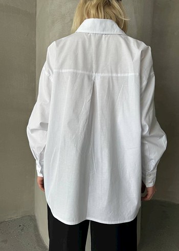 Kadın Beyaz Gömlek - Görsel 6