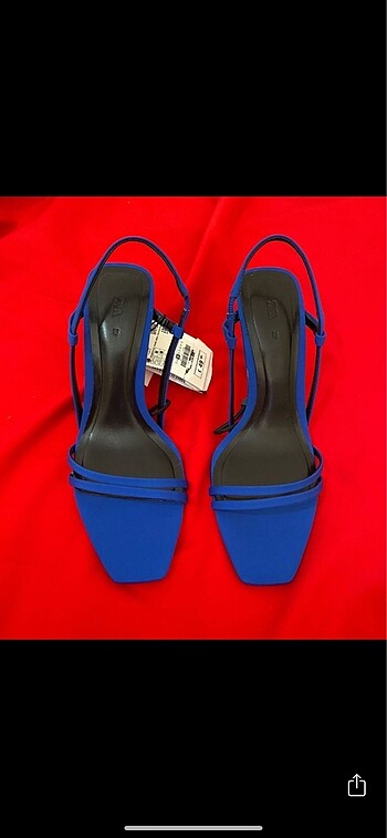 Zara Etiketli Topuklu Ayakkabı