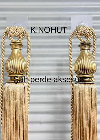 Siyah Parlak Yılan Desenli Perde Aksesuarı - Görsel 5