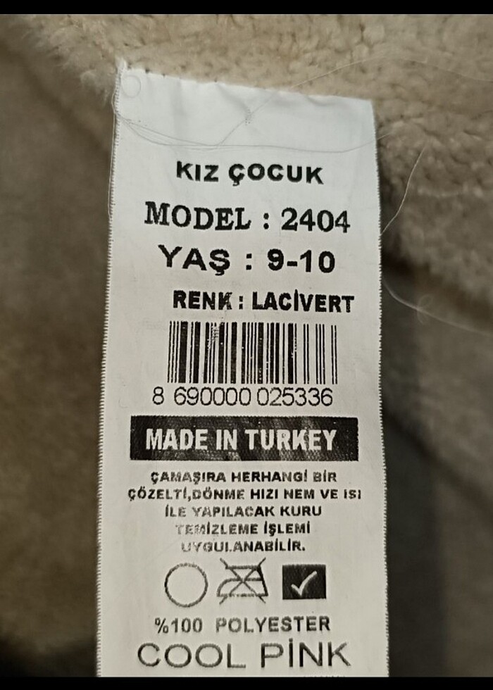 Kız çocuk mont - Görsel 4