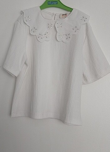 9-10 yaş kız gömlek  - Görsel 2