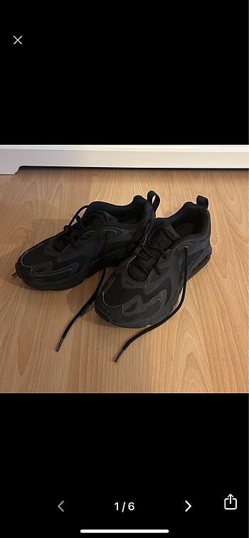 Siyah Nike Air Max spor Ayakkabı