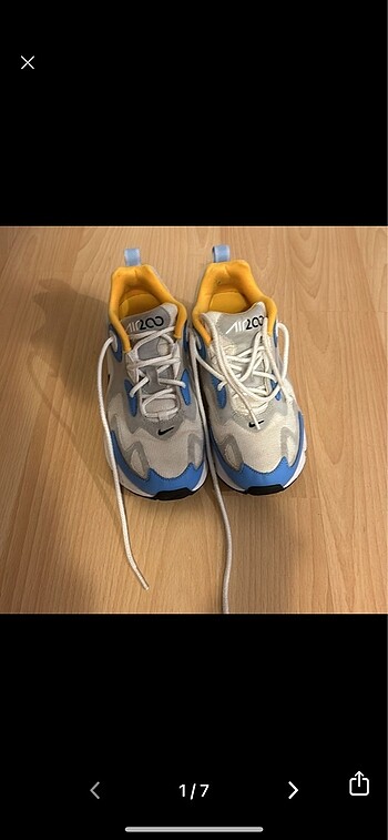 Nike Air 200 mavi sari gri krem