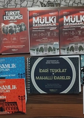 Kaymakamlık Sınav Hazırlık Kitapları