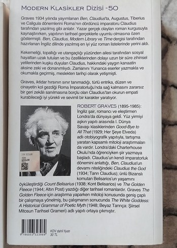 Robert Graves - Tanrı Claudius & Ben, Claudius Kitapları - Görsel 3
