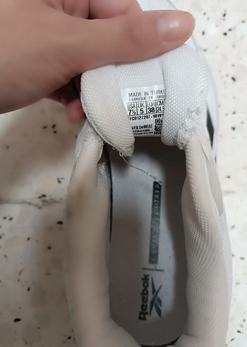 Beyaz kadın Spor Ayakkabı Velcro - Görsel 3