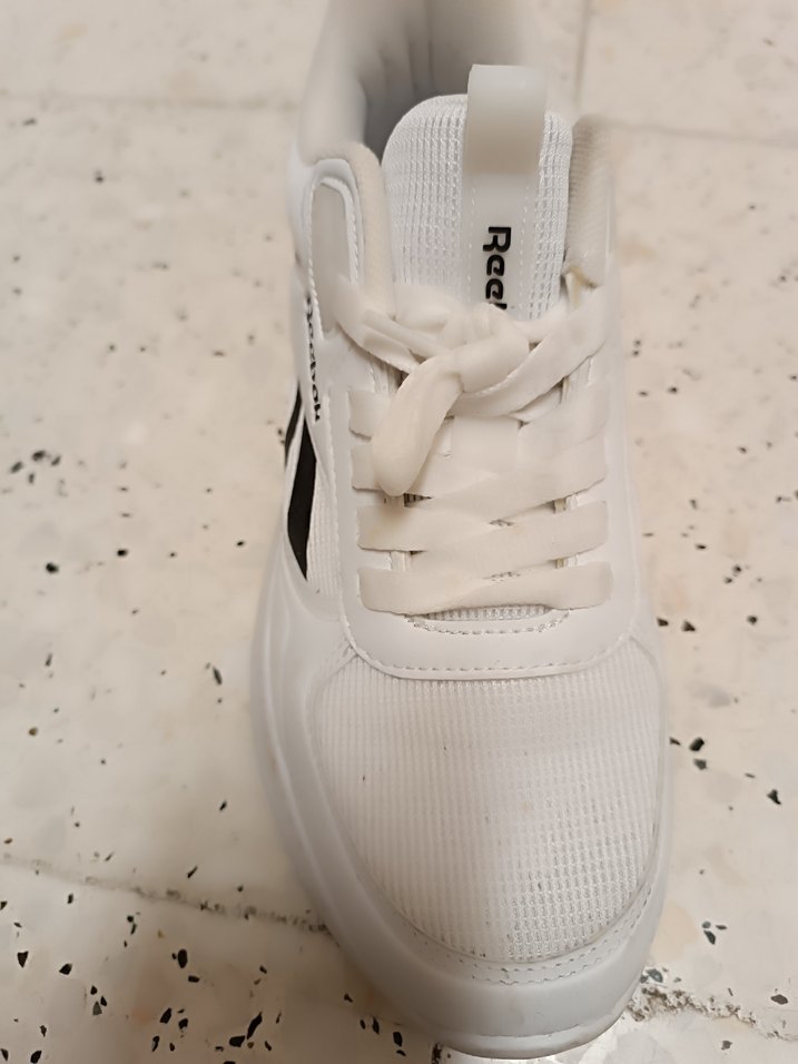 Beyaz kadın Spor Ayakkabı Velcro - Görsel 2