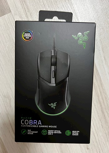 Razer Cobra Siyah Oyuncu Mouse