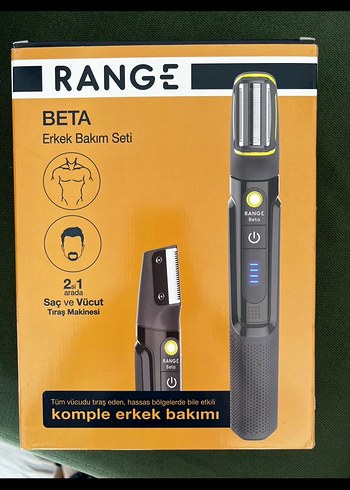 Beden Fakir Range Erkek saç vücut bakım seti