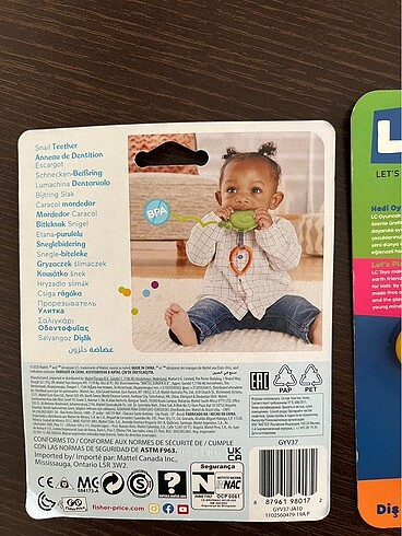 Fisher Price Diş kaşıyıcı