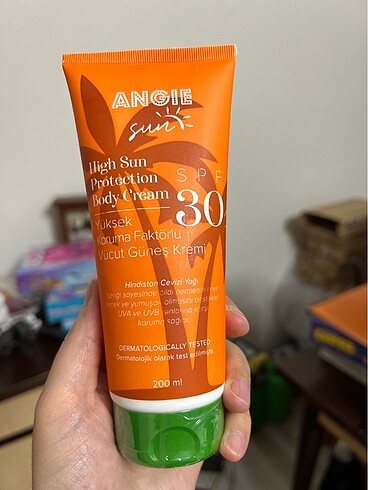 Angie 30 SPF Güneş Kremi Vegan