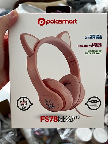 Polosmart Figürlü Çocuk Kulaklığı