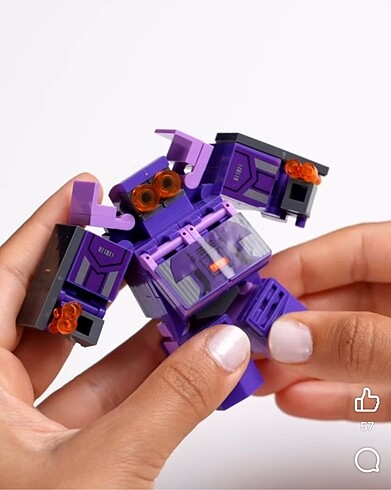 Beden Sluban Transformer Mini Blok Oyuncak