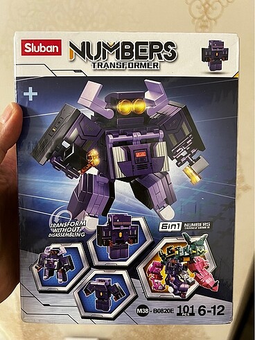 Sluban Transformer Mini Blok Oyuncak