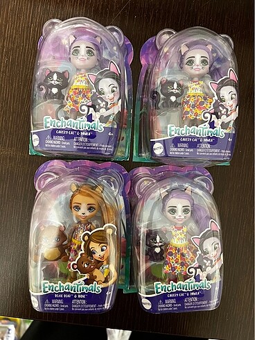 Enchantimals Minik Kız Kardeşler