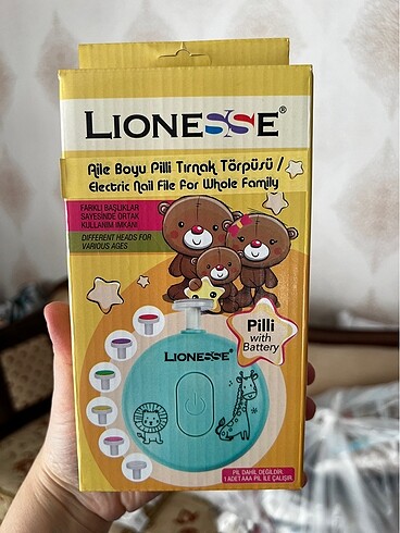 Bebek ve Çocuk Pilli Tırnak Törpüsü - Görsel 2