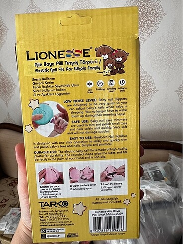 Bebek ve Çocuk Pilli Tırnak Törpüsü - Görsel 3