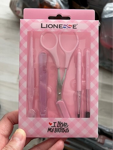 Lionesse 6?lı Kaş Bakım Seti