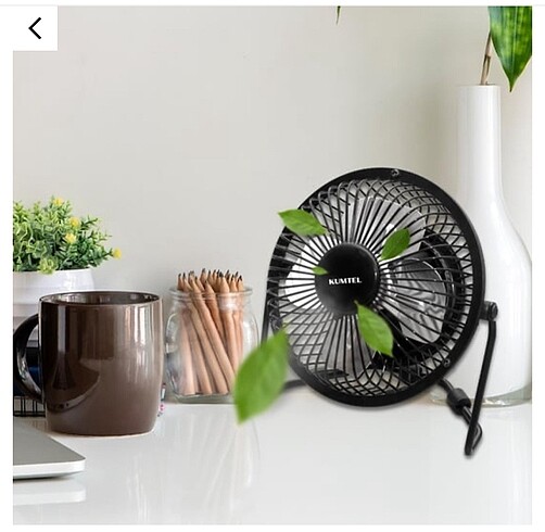 Kumtel Mini Masaüstü USB Fan