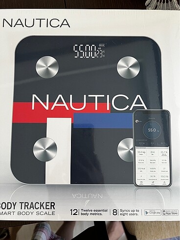 Nautica Vücut Analizli Akıllı Tartı