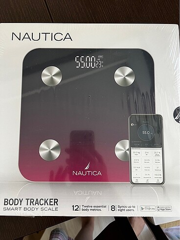 Nautica Vücut Analizli Akıllı Tartı